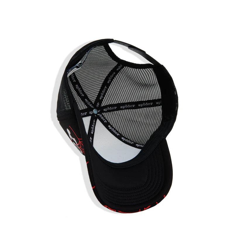 Sp5der OG WEB V2 TRUCKER Black