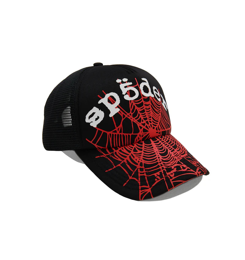 Sp5der OG WEB V2 TRUCKER Black