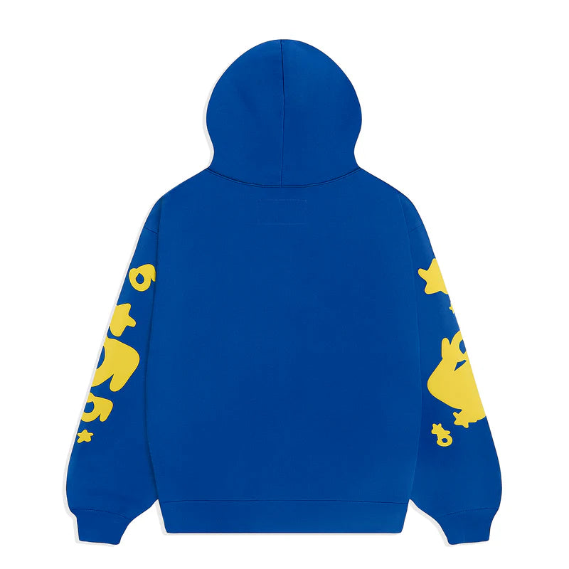 Sp5der BLUE BELUGA HOODIE
