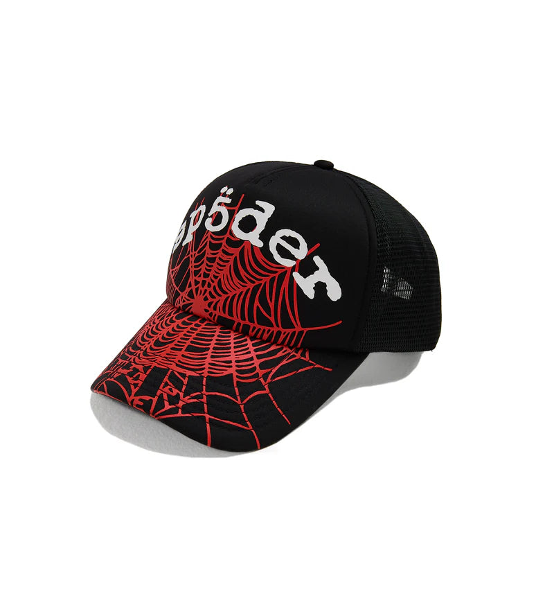 Sp5der OG WEB V2 TRUCKER Black