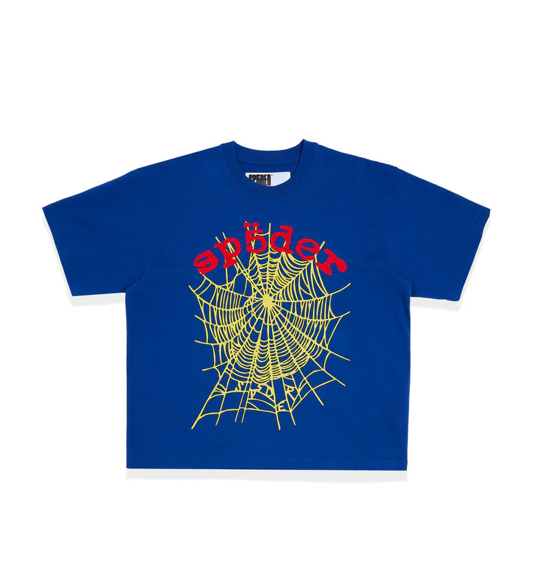 Sp5der LEGACY LOGO HW TEE Navy